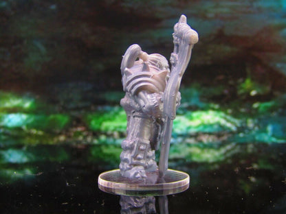 Orc Guard Soldier Bannerman Battle Flag Mini Miniature Model Character Figure