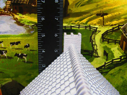 Large Manor Farm House Scatter Terrain Scenery 3D Printed Model 28/32mm Scale