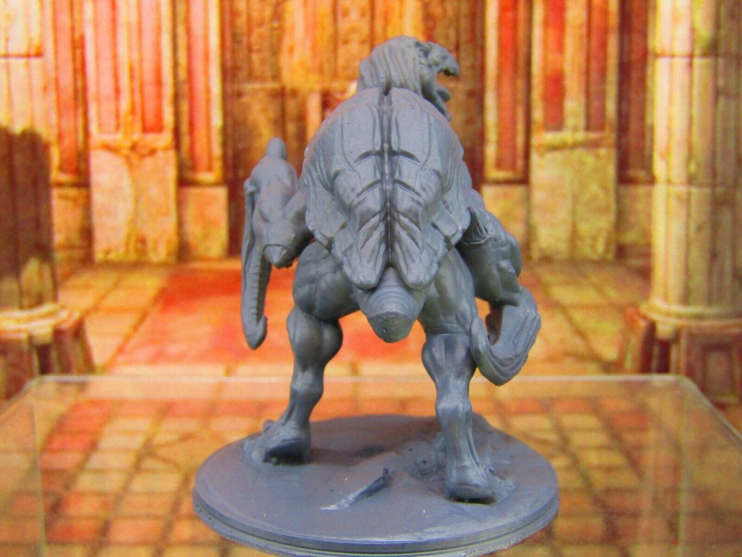 Hook Horror Vulture Beak Hacker Monster Mini Miniature Figure 3D Printed Model
