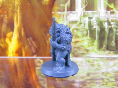 Bullywug Soldier Frogman Mini Miniatures 3D Printed Resin Model Figure 28/32mm