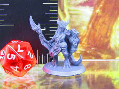 Kobold Fighter Warrior Mini Miniatures 3D Printed Resin Model Figure 28/32mm