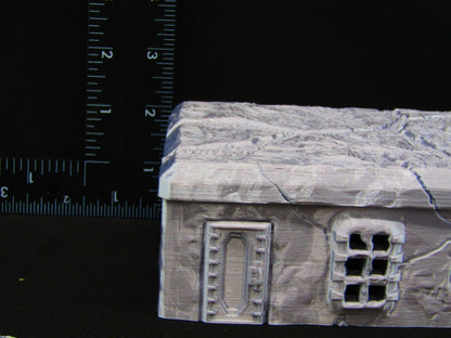 Dwarven Mining Camp w/ Carts Scatter Terrain Scenery 3D Printed Mini Miniature