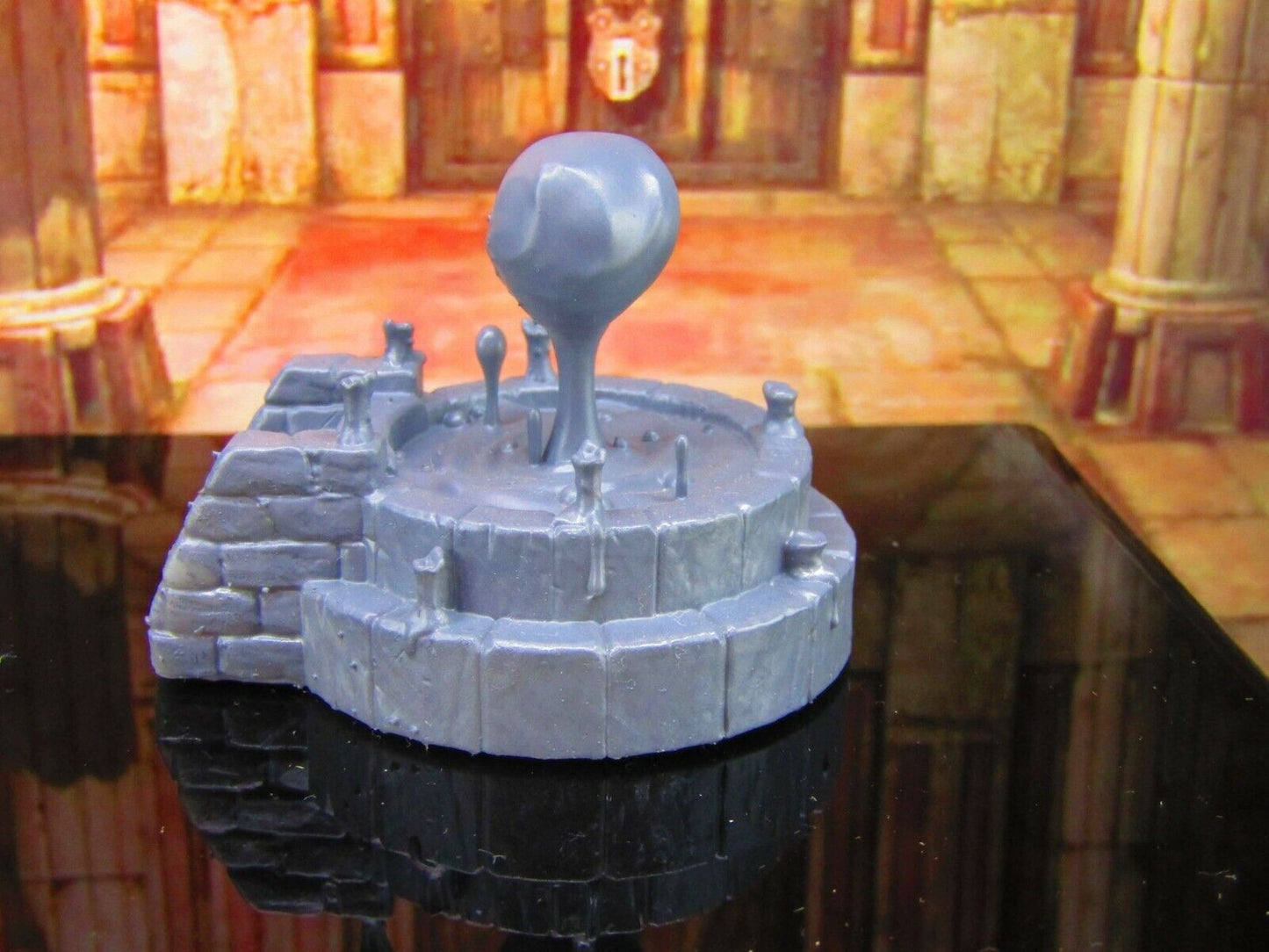 Levitating Blood Pool Scatter Terrain Scenery Mini Miniature Model