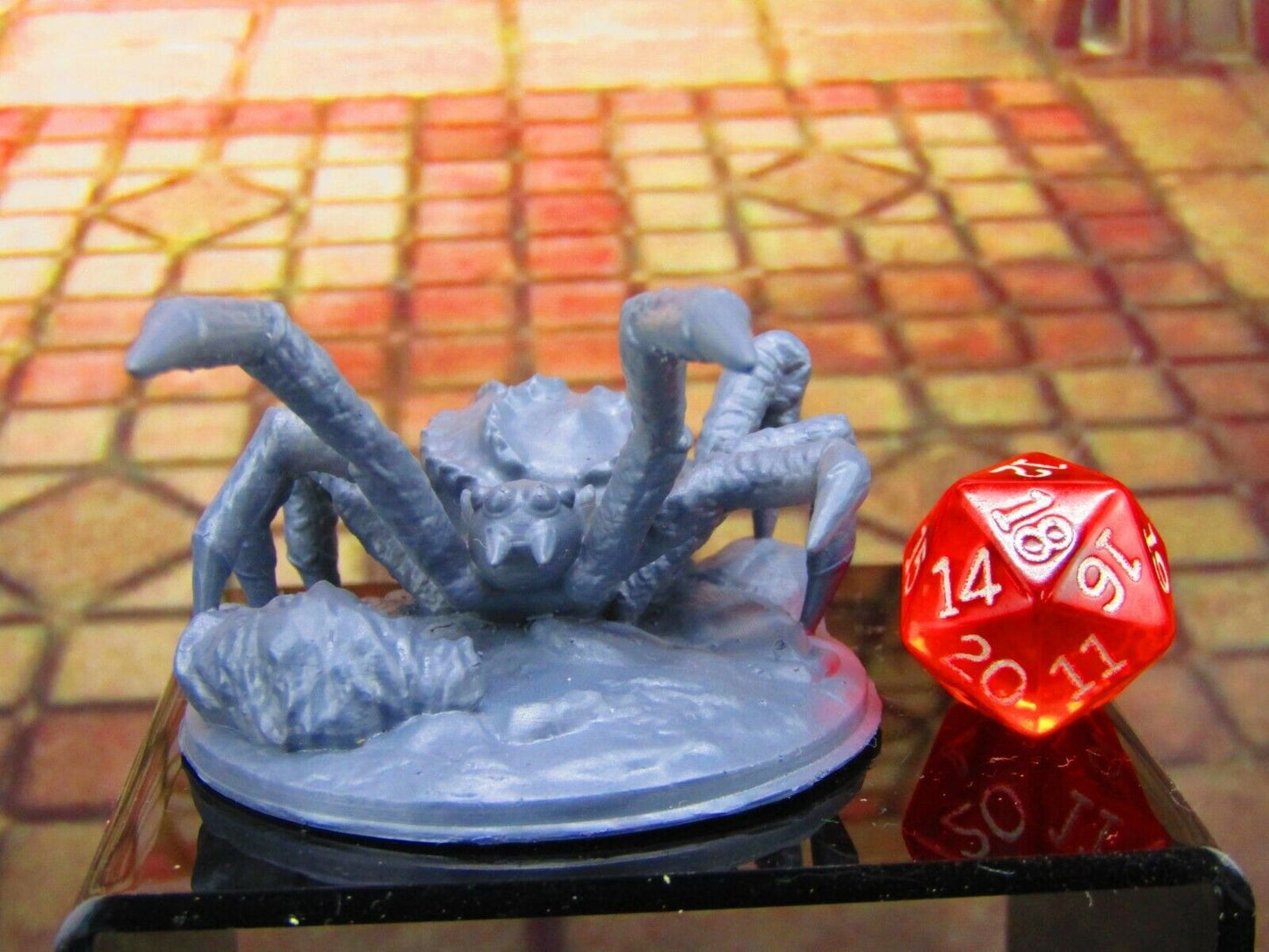 Large Cave Spider Monster Mini Miniature Model Character Figure 28mm/32mm Scale