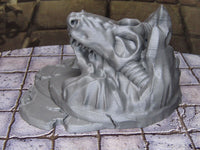 
              Dragon Skull Cave Entrance Mini Miniature Figure Scenery Terrain 3D Printed
            