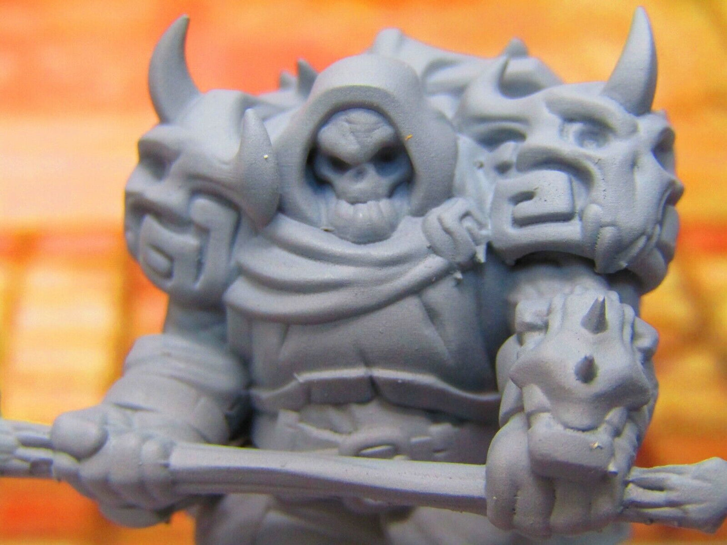 Dwarven Deathknight Soldier Mini Miniature Dwarf 3D Printed Model 28/32mm Scale