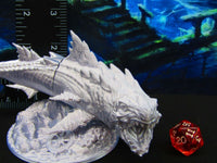 
              Monstrous Sea Beast Shark w/ Flight Rods Mini Miniature Figure 3D Printed Model
            