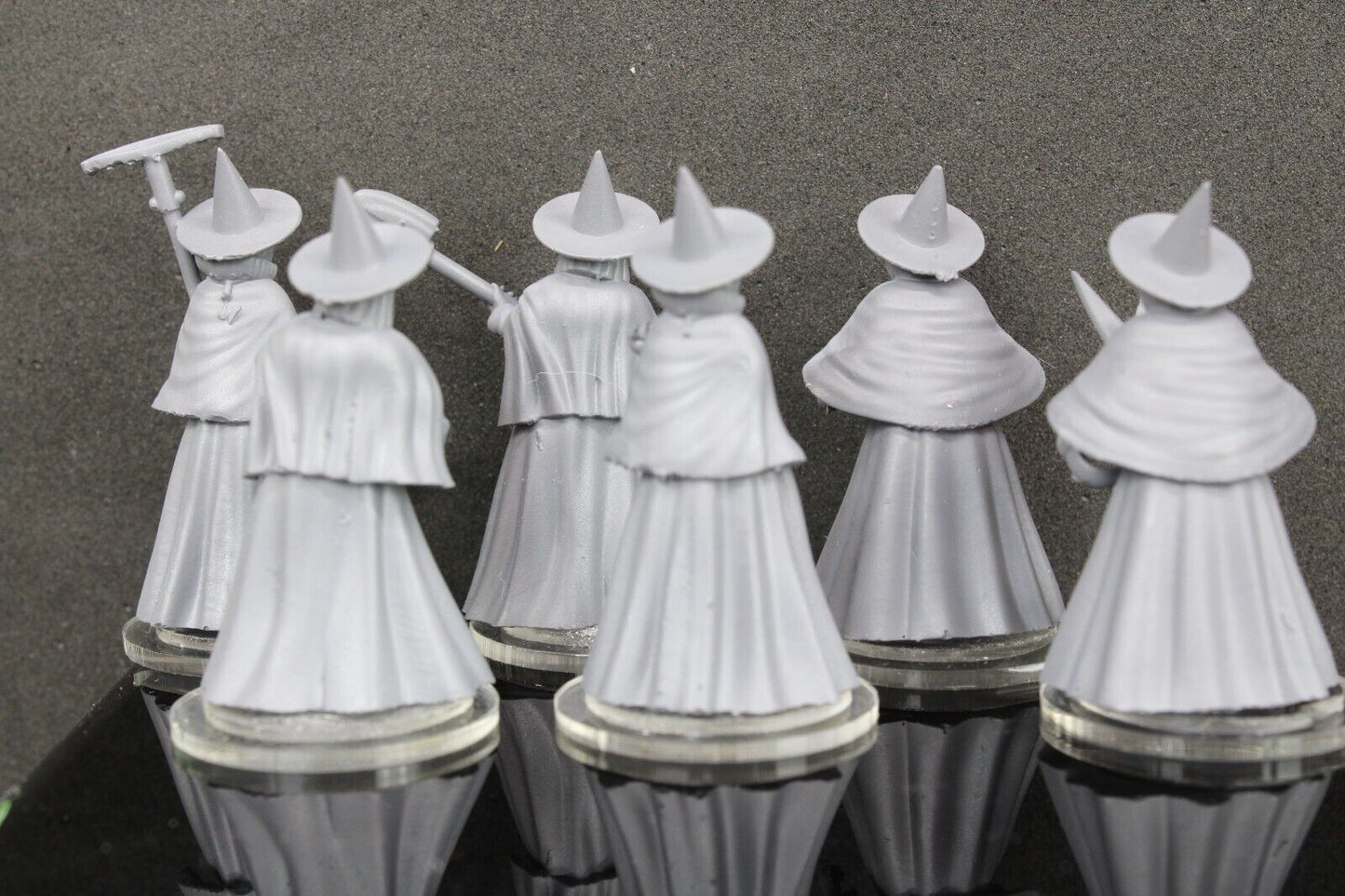 6pc Witches Set Mini Miniature RPG Tabletop Gaming Wargaming D&D