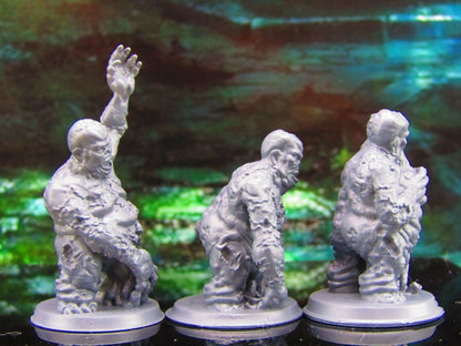 3pc Mane Manes Chaotic Abyss Demon Monster Set Mini Miniature Model Character