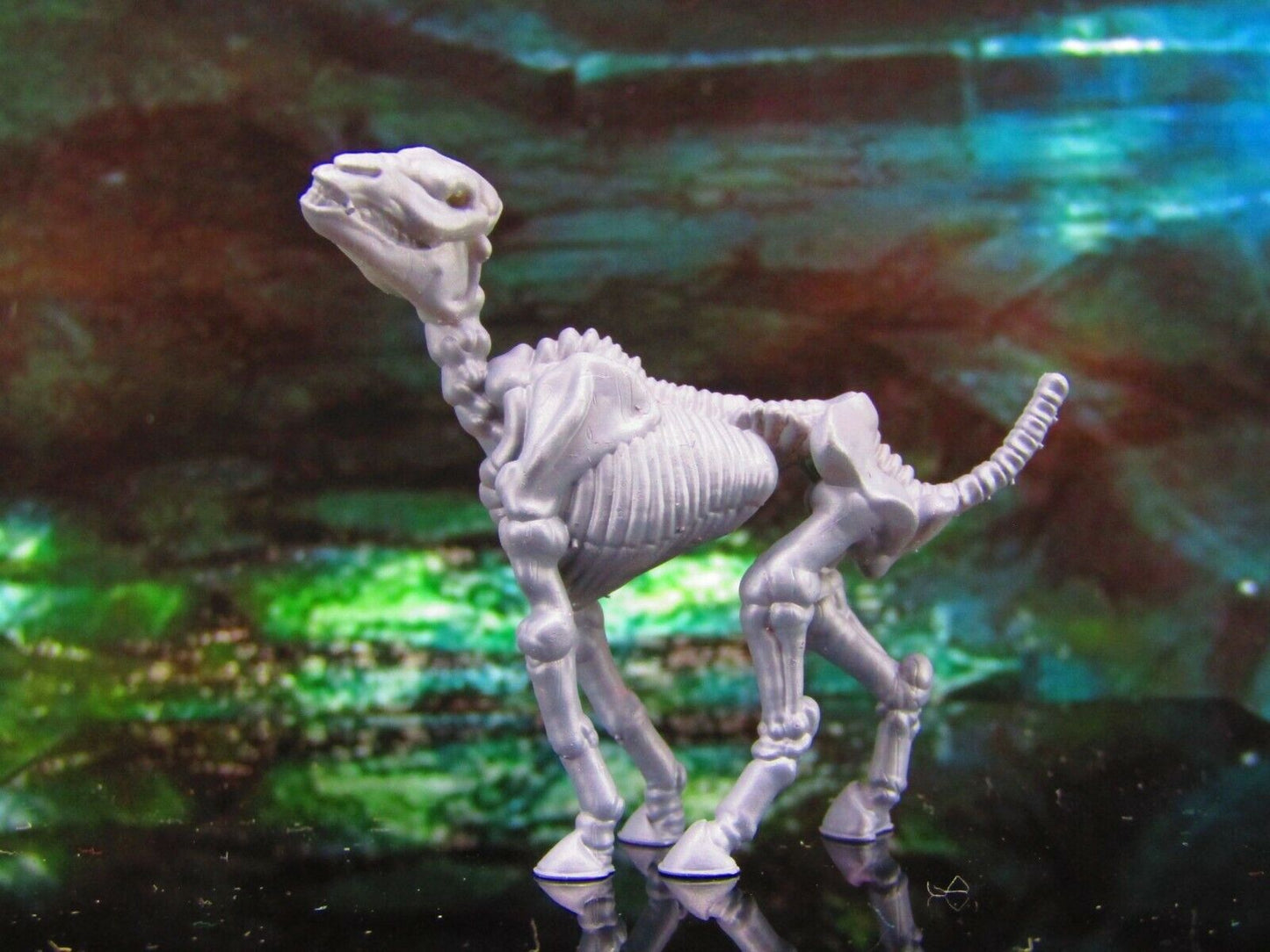 Undead Skeletal Skeleton Horse Pose B Mini Miniature Model Character Figure