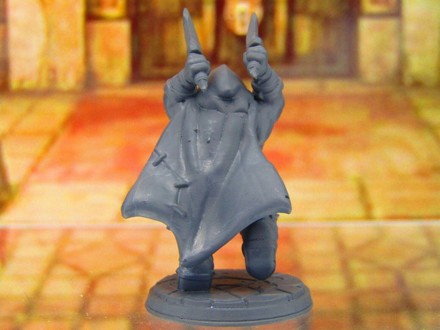 Kogan the Raider Rogue Thief Stealth Dwarf Warrior Mini Miniature 3D Print Dnd