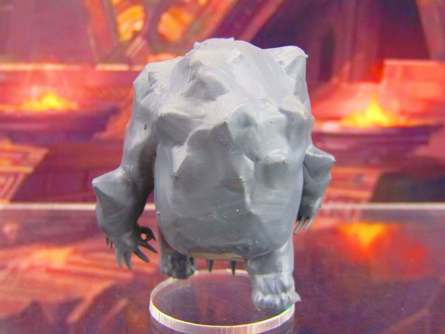 Ice Frost Bear Mini Miniature Figure 3D Printed Model 28/32mm Scale RPG Fantasy