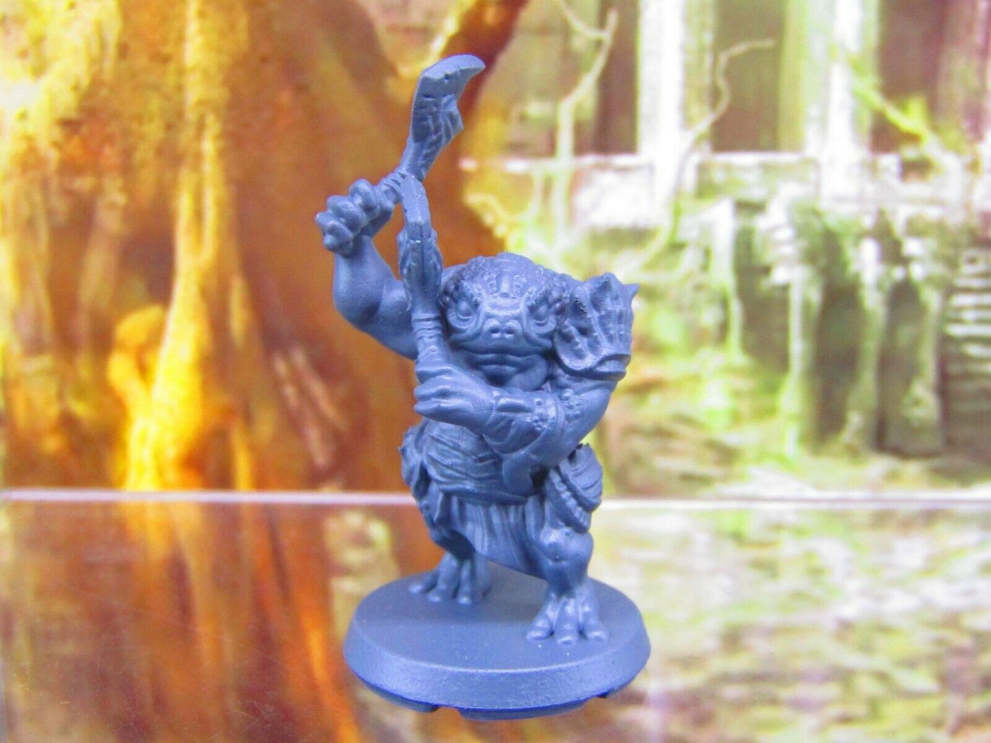 Bullywug Brute Frogman Mini Miniatures 3D Printed Resin Model Figure 28/32mm