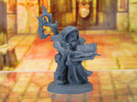 
              Sonus the Transmuter Wizard Sorcerer Dwarf Mini Miniature 3D Printed Model Dnd
            