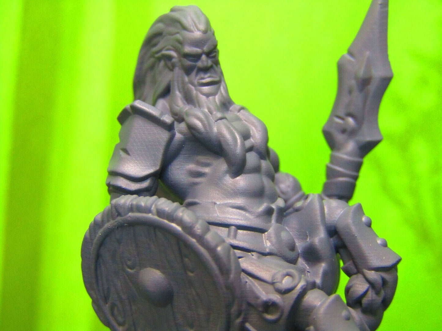 Centaur Fighter Warrior Soldier w/ Spear Mini Miniature Figure 3D Printed Model