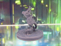 
              Space Alien Companion Pet Monster Mini Miniature Figure 3D Printed Model 28/32mm
            