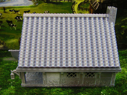 Bar Tavern Pub Shop Inn Building Scatter Terrain Scenery 3D Printed Model