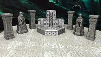 
              7 Piece Dwarven Halls Fountain Set Scatter Terrain Miniature Dungeons & Dragons
            