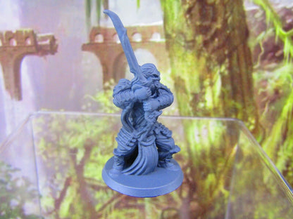 Hobgoblin Swordsman Fighter Warrior Mini Miniatures 3D Printed Resin Model