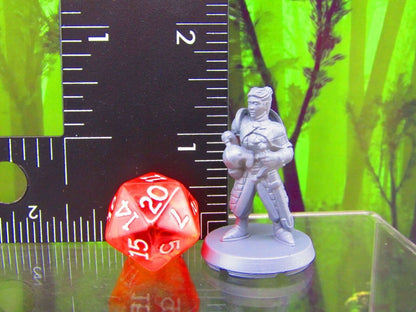 4pc Town Guards Set Mini Miniatures 3D Printed Resin Model Figure 28/32mm Scale