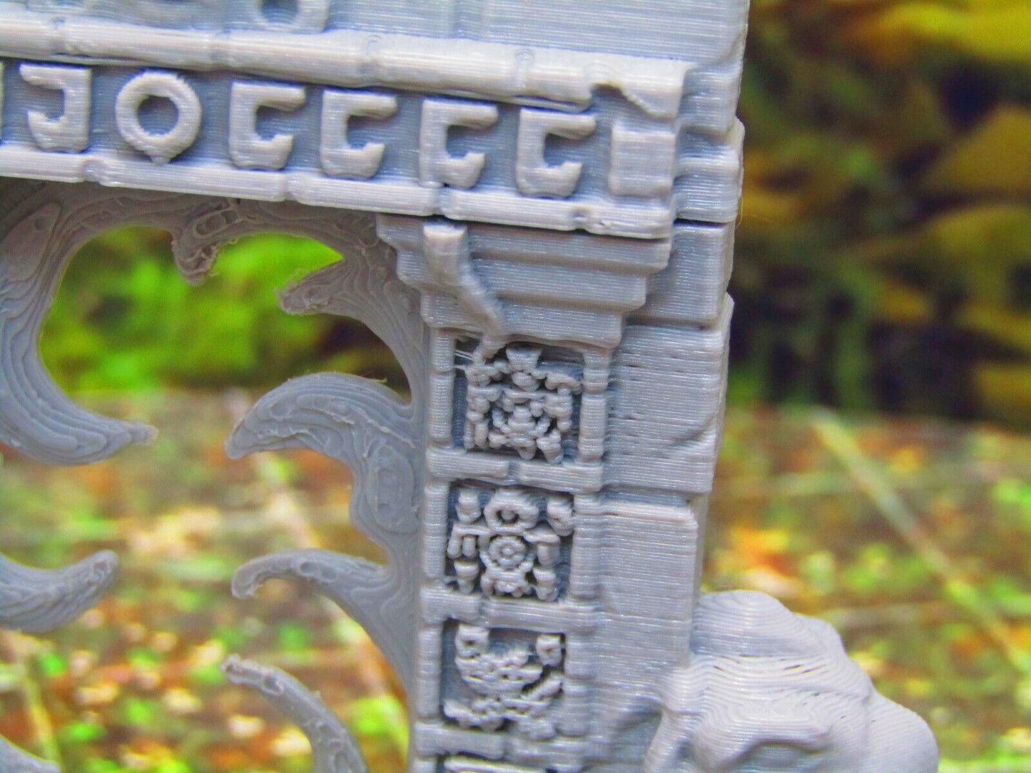 Jungle Magical Portal Entrance Gateway Scatter Terrain Scenery 3D Printed Model
