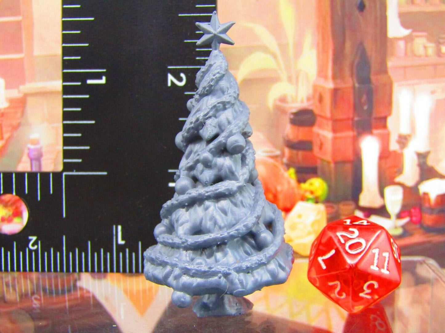 Christmas Tree No Gifts Scatter Terrain Scenery Tabletop Gaming Mini Miniature
