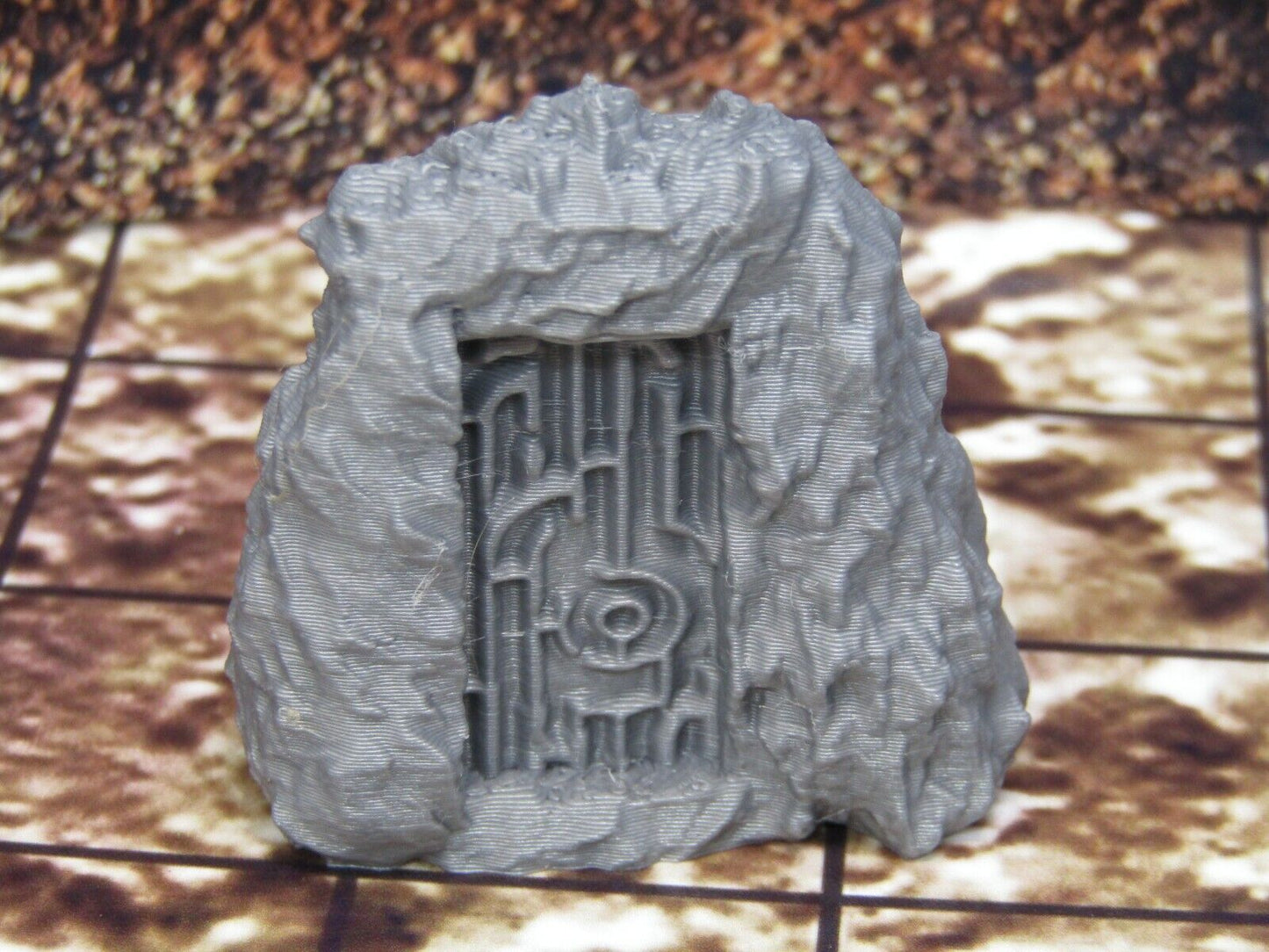 Runic Stone Relic Artifacts Scatter Terrain Scenery Miniature 3D Printed Model