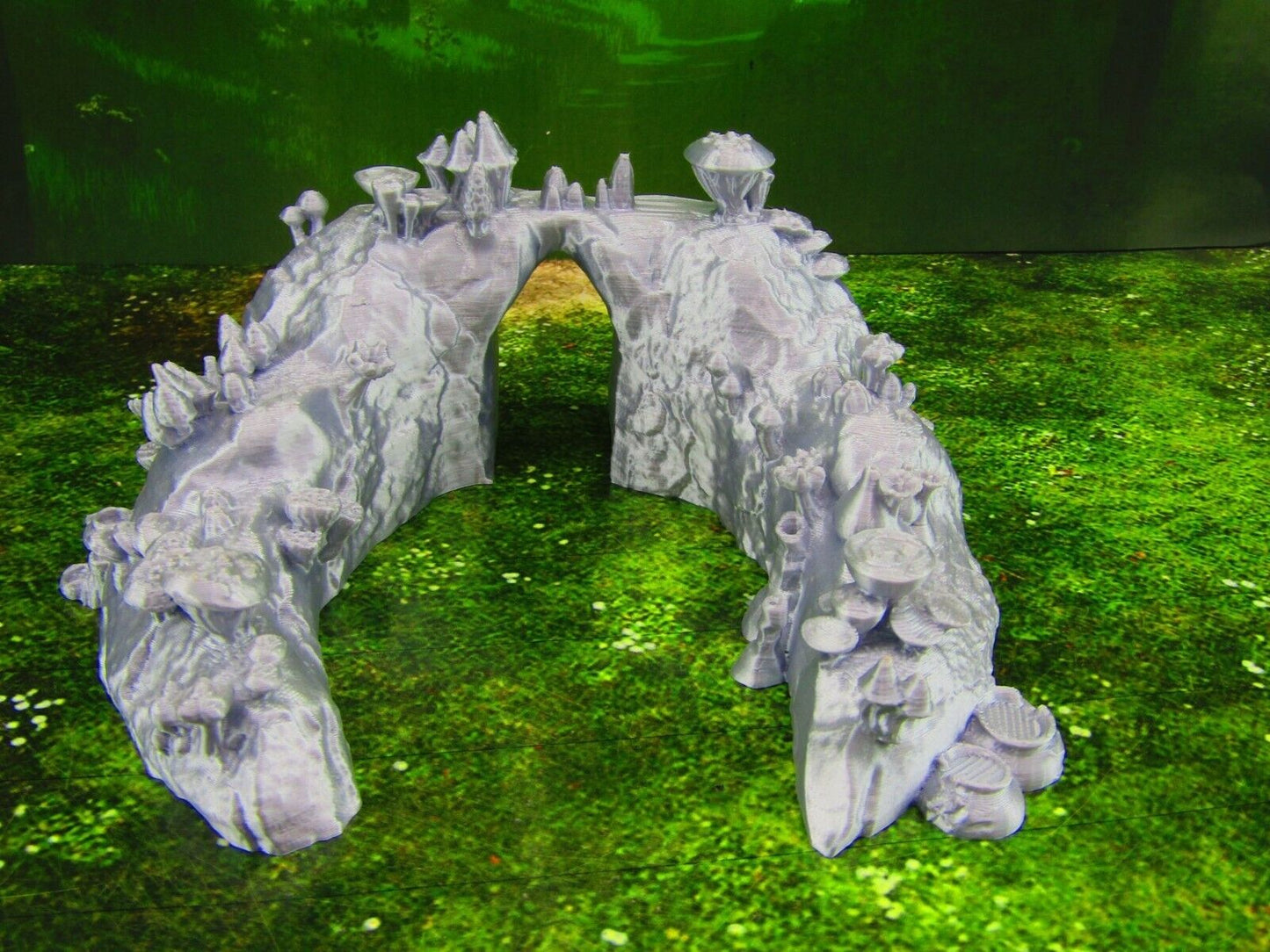 Mushroom Forest Shroomie Myconid Village Grotto Entry Scatter Terrain Scenery