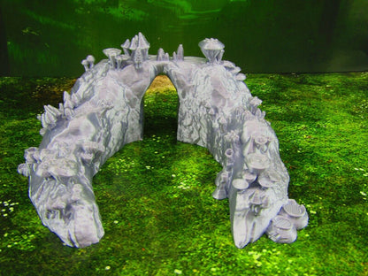 Mushroom Forest Shroomie Myconid Village Grotto Entry Scatter Terrain Scenery