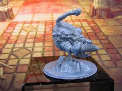 Deep Eye Caved Claw Monster W/ Base Mini Miniature Model Character Figure