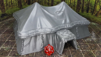 Large Circus Style Tent Scatter Terrain Tabletop Scenery Gaming Mini Miniature