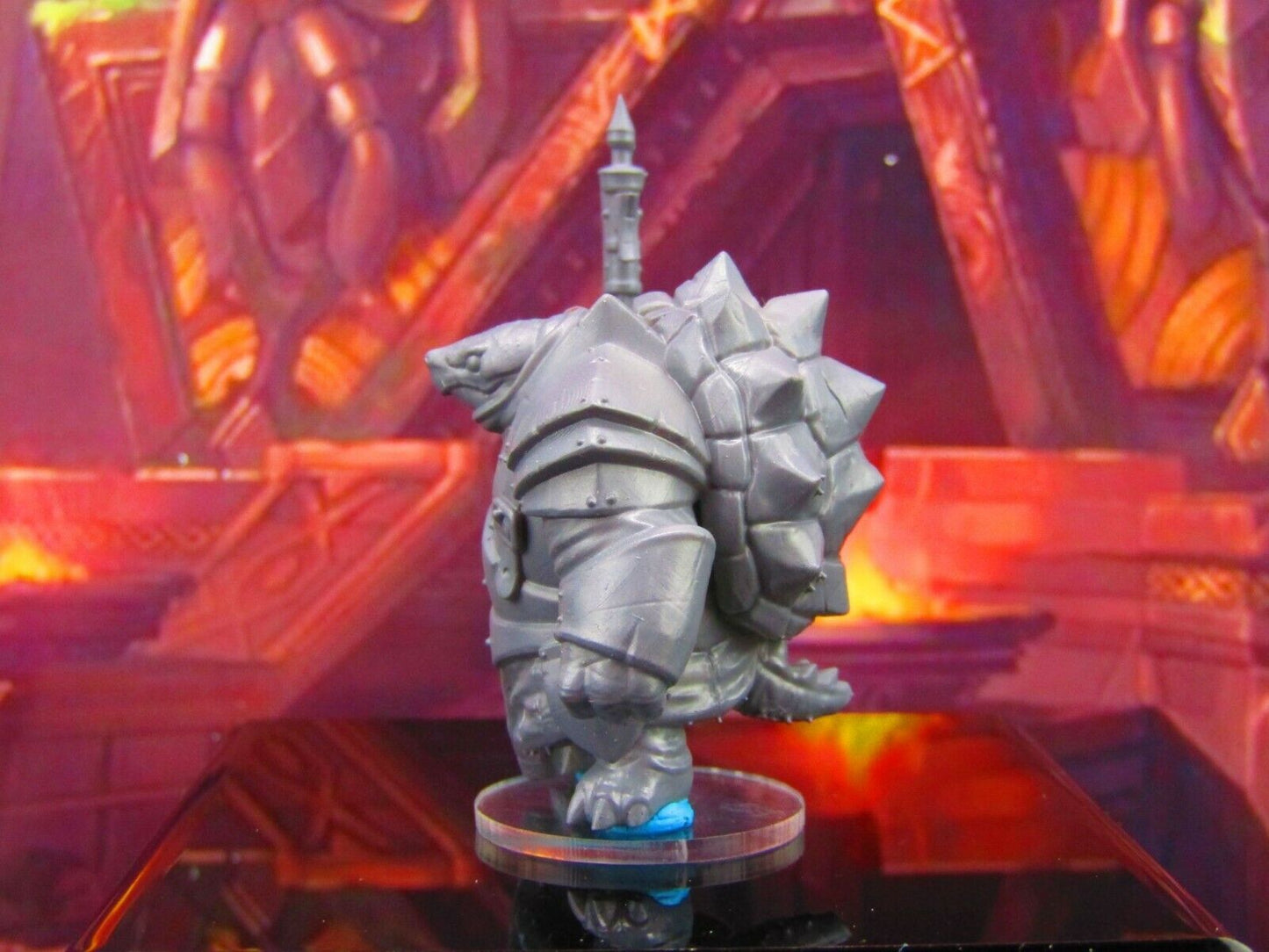 Armored War Tortle Knight Mini Miniature Model Character Figure 28mm/32mm Scale