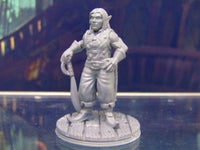 
              Elf Pirate w/ Cutlass Mini Miniature Figure 3D Printed Model 28/32mm Scale
            