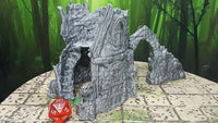 
              Watchtower Ruins Scatter Terrain Scenery 28mm Dungeons & Dragons 3D Printed
            