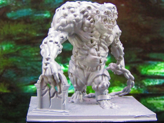 Flesh Golem Grave Walker Zombie Monster Mini Miniature Model Character Figure