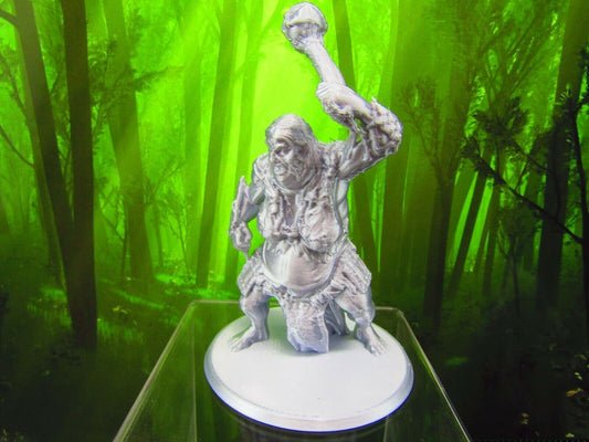 Female Hill Giant Mini Miniatures 3D Printed Resin Model Figure 28/32mm Scale