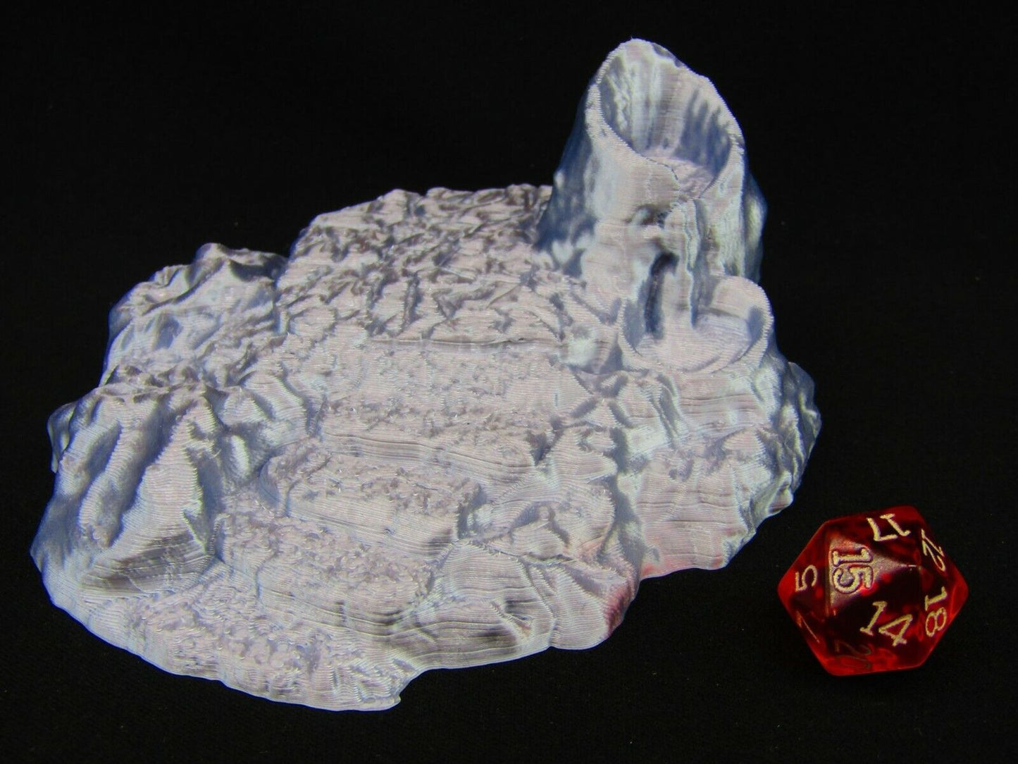 Lava Pool Pool Walkway & Platform Scatter Terrain Scenery 3D Printed Mini