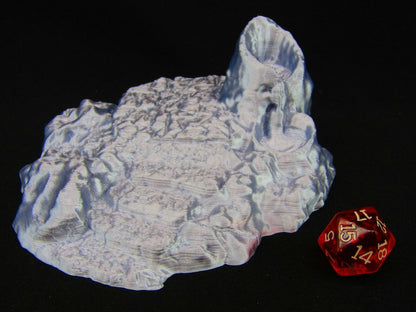 Lava Pool Pool Walkway & Platform Scatter Terrain Scenery 3D Printed Mini