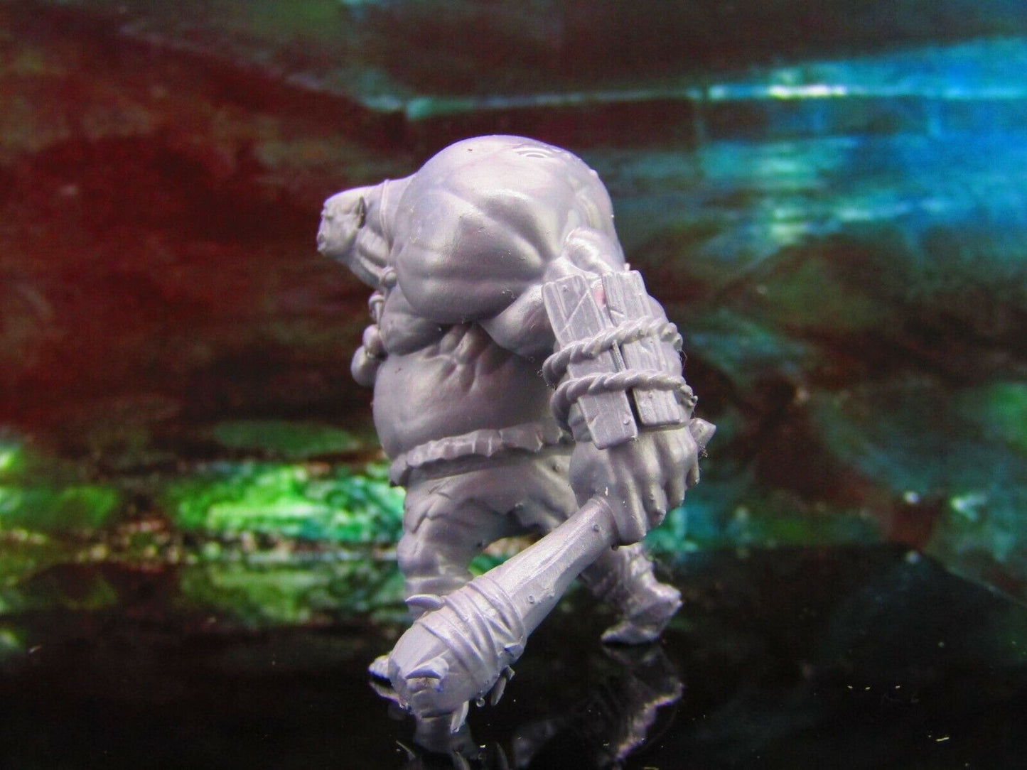 Large Ogre Mauler Monster W/ Club Mini Miniature Model Character Figure