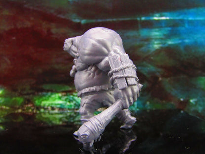Large Ogre Mauler Monster W/ Club Mini Miniature Model Character Figure