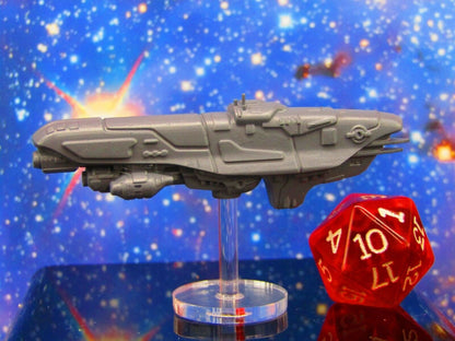 Industrial Frigate Cargo Transport Billion Suns Starfinder Fleet Scale Starship