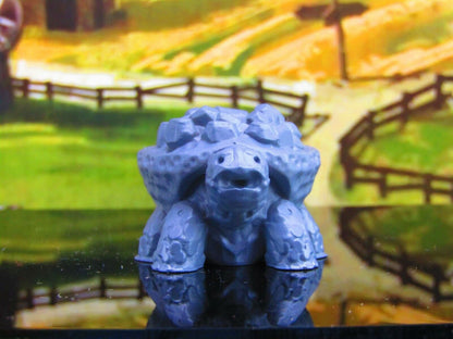 Clod Dirtle Earth Elemental Dirt Pack Turtle Mini Miniature Model Character