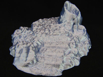 Lava Pool Pool Walkway & Platform Scatter Terrain Scenery 3D Printed Mini