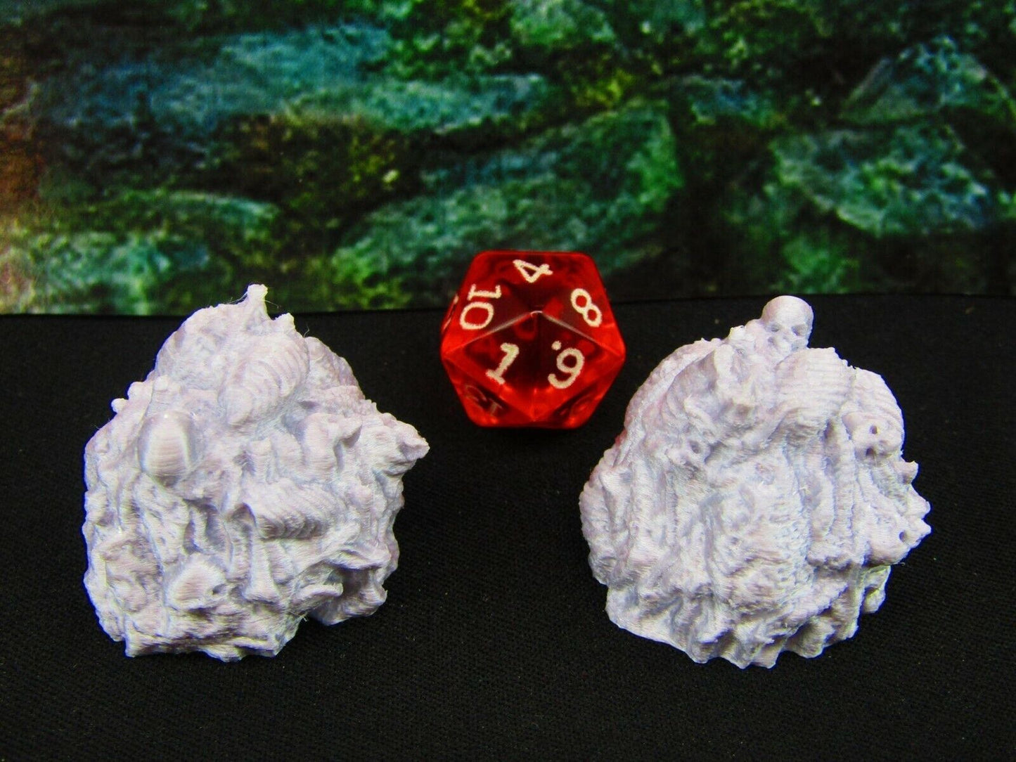 Bone Piles Pair Graveyard / Cemetery / Crypt Scatter Terrain Scenery 3D Print