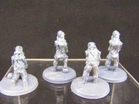 
              Imprisoned Elf Slaves Mini Miniature Figure 3D Printed Model 28/32mm Scale
            