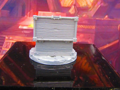 Alchemist Mad Scientist Treasure Chest Scatter Terrain Scenery Mini Miniature