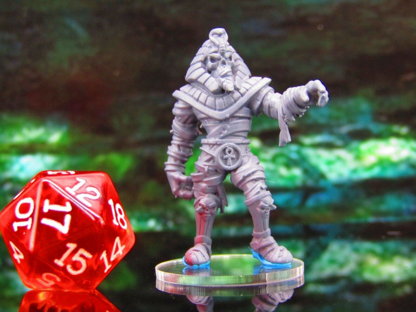 Mummy Pharaoh C Mini Miniature Model Character Figure 28mm/32mm Scale