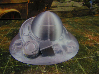 Crashed Junkpile UFO Spaceship Scatter Terrain Scenery Wasteland Apocalypse