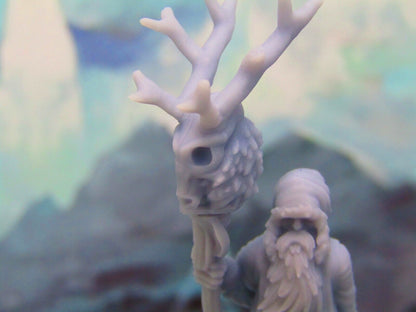 Druid Santa Claus Saint Nick 28mm Scale Figure RPG Fantasy Games