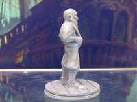 
              Bearded Human Pirate Crewman w/ Liquor Bottle Miniature Figure 3D Printed Model
            